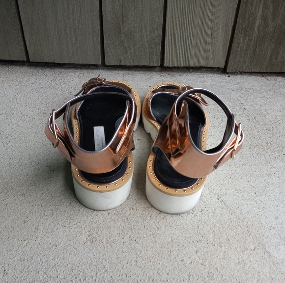 Stella Mccartney Odette Rose Gold  Sandals - Picture 7 of 11